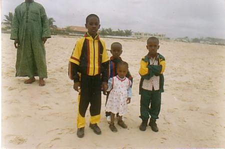 àla plage pendant mon enfance