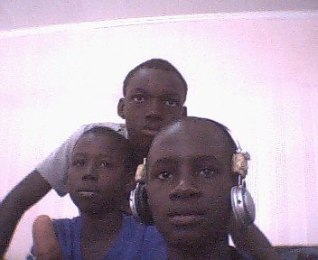 moi et joeldinho et babagana